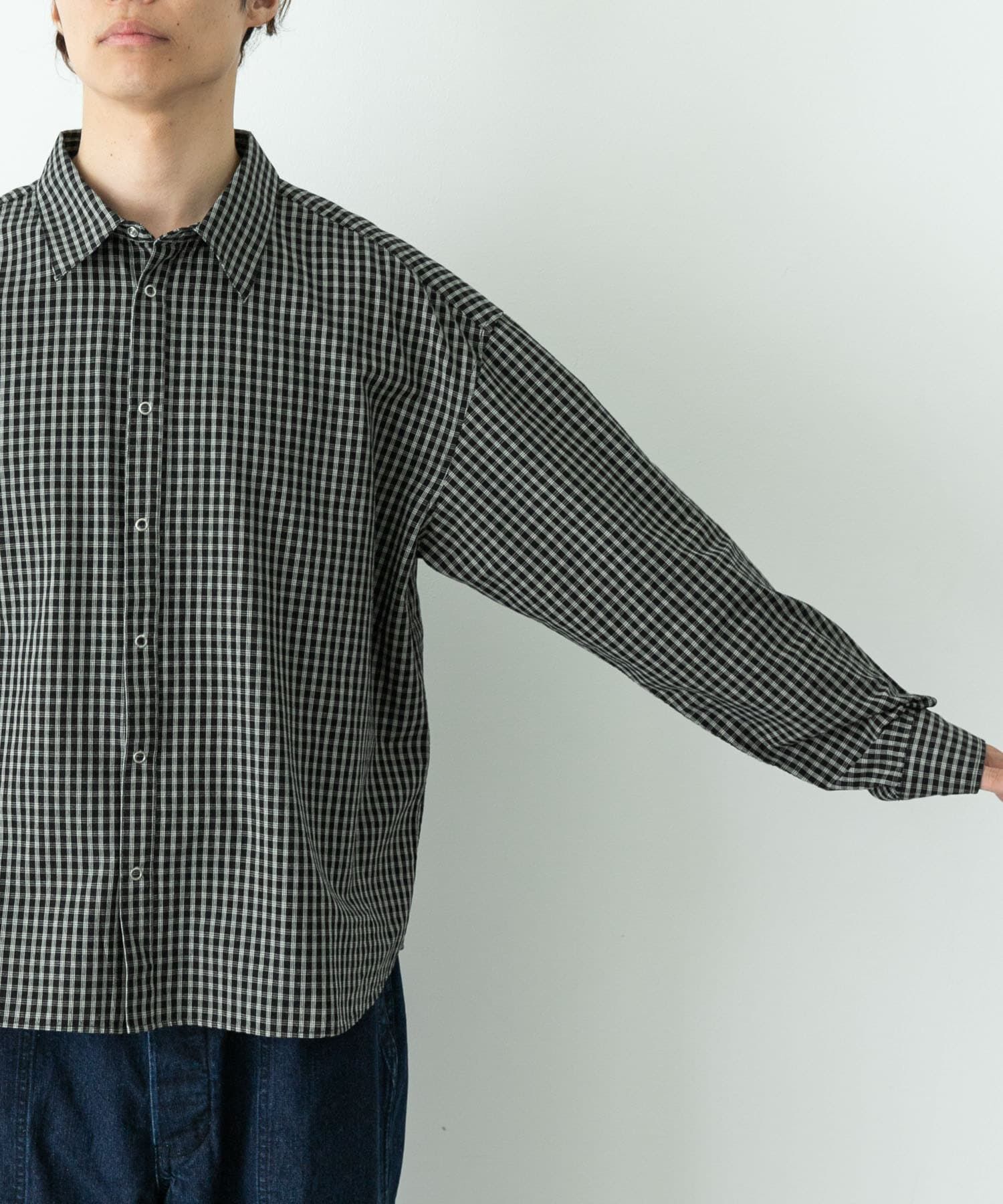 Sonny Label 「サンドウォッシュチェックレギュラーシャツ」|シャツ・ブラウス|