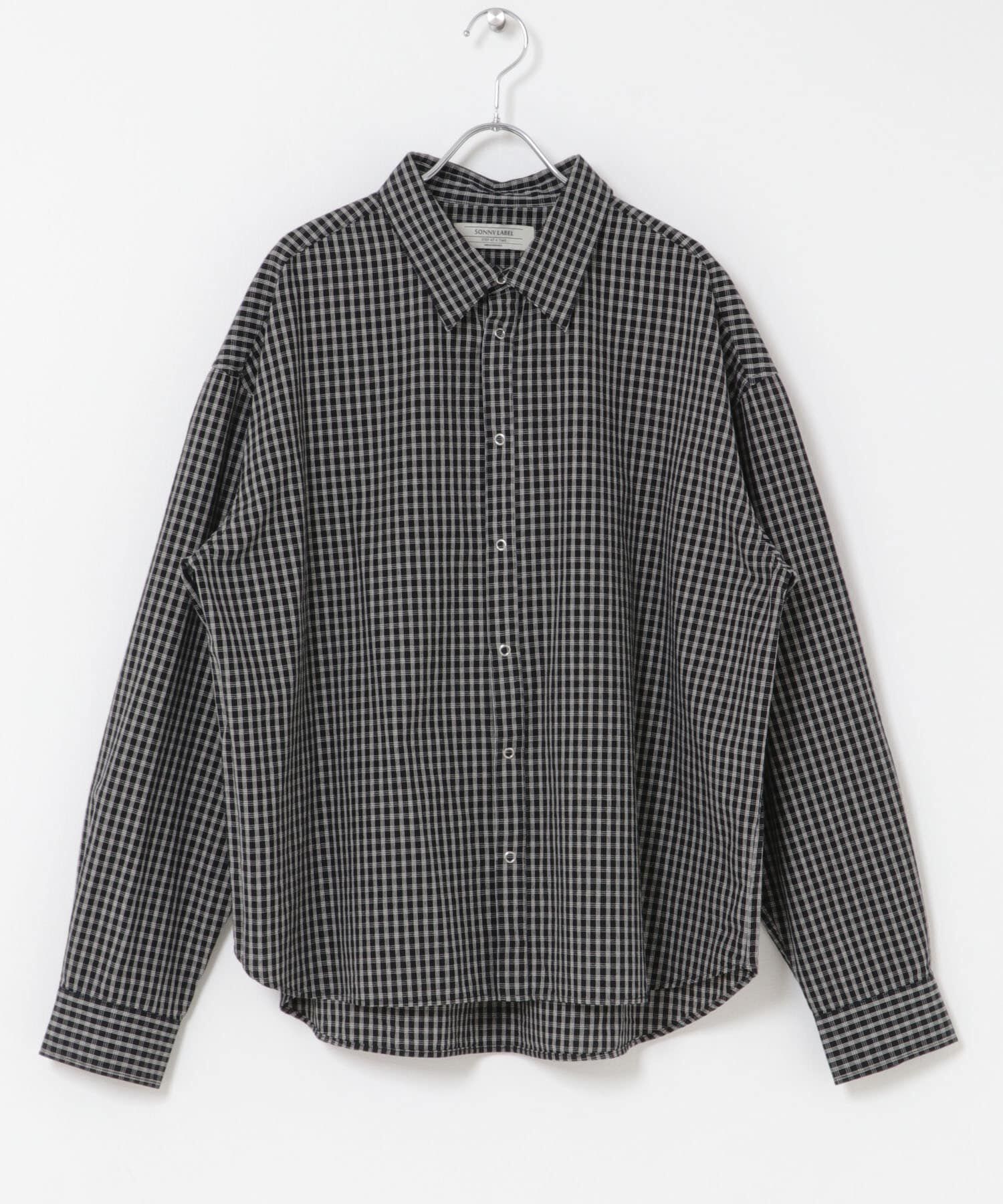 Sonny Label 「サンドウォッシュチェックレギュラーシャツ」|シャツ・ブラウス|