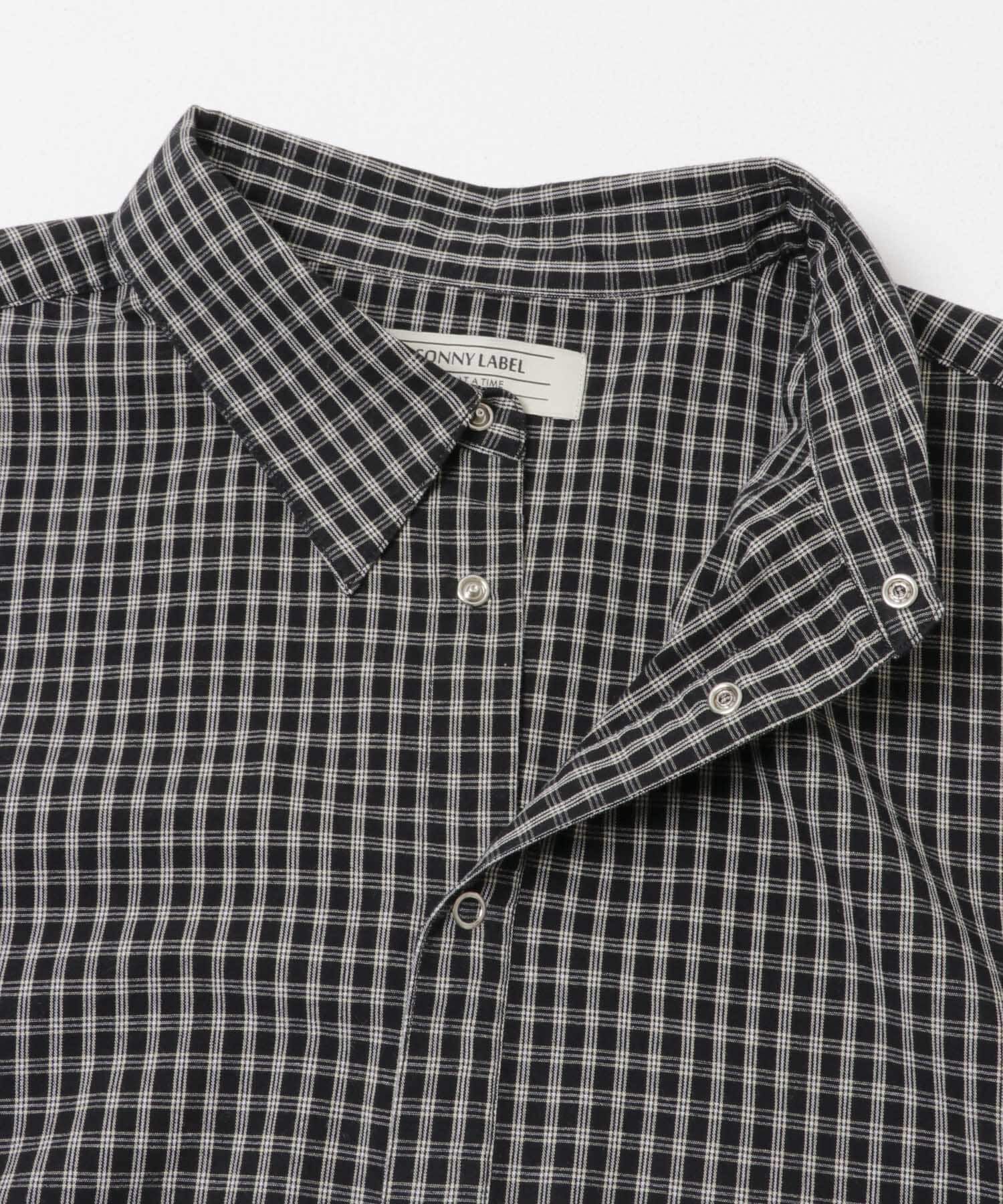 Sonny Label 「サンドウォッシュチェックレギュラーシャツ」|シャツ・ブラウス|