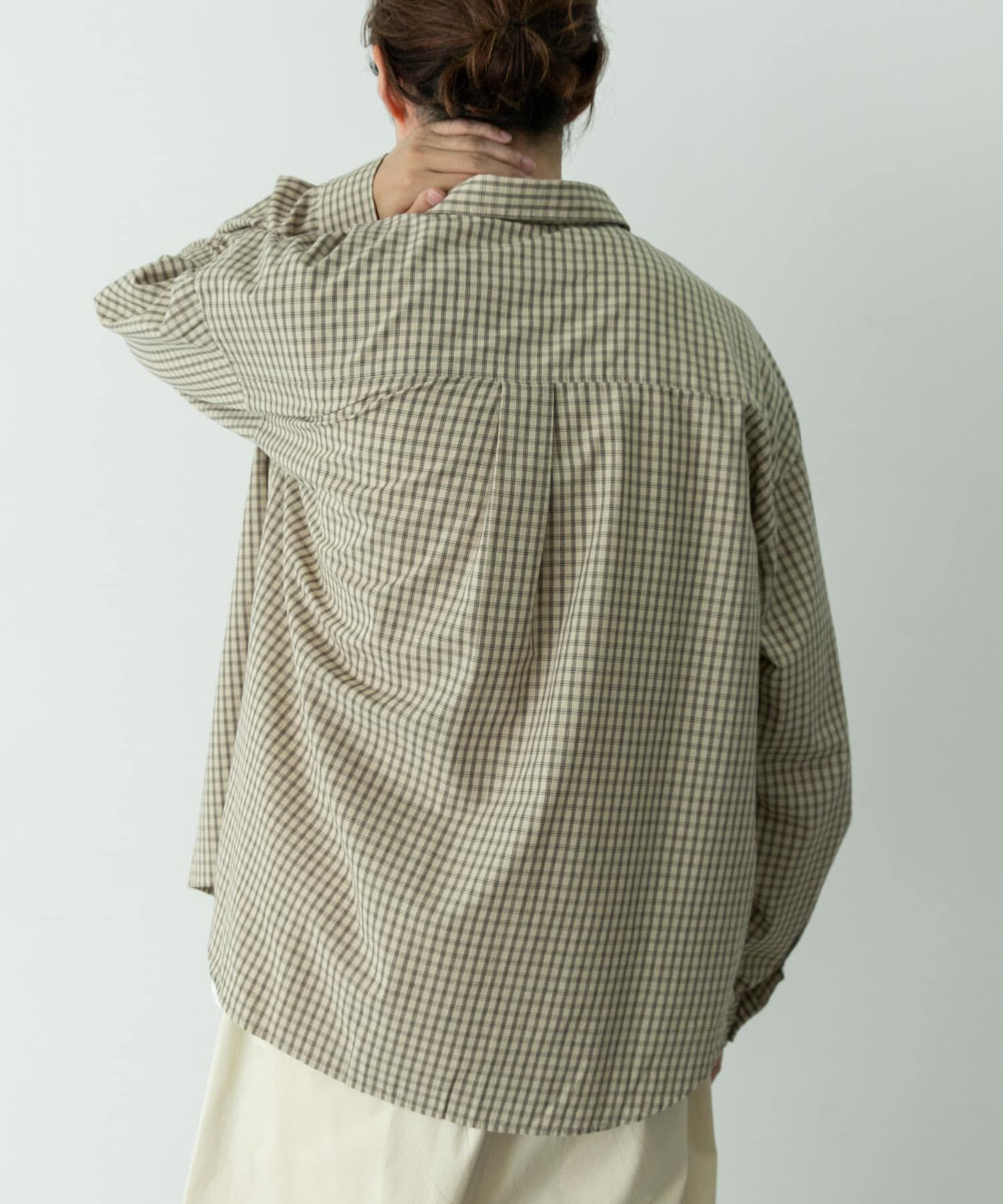 Sonny Label 「サンドウォッシュチェックレギュラーシャツ」|シャツ・ブラウス|