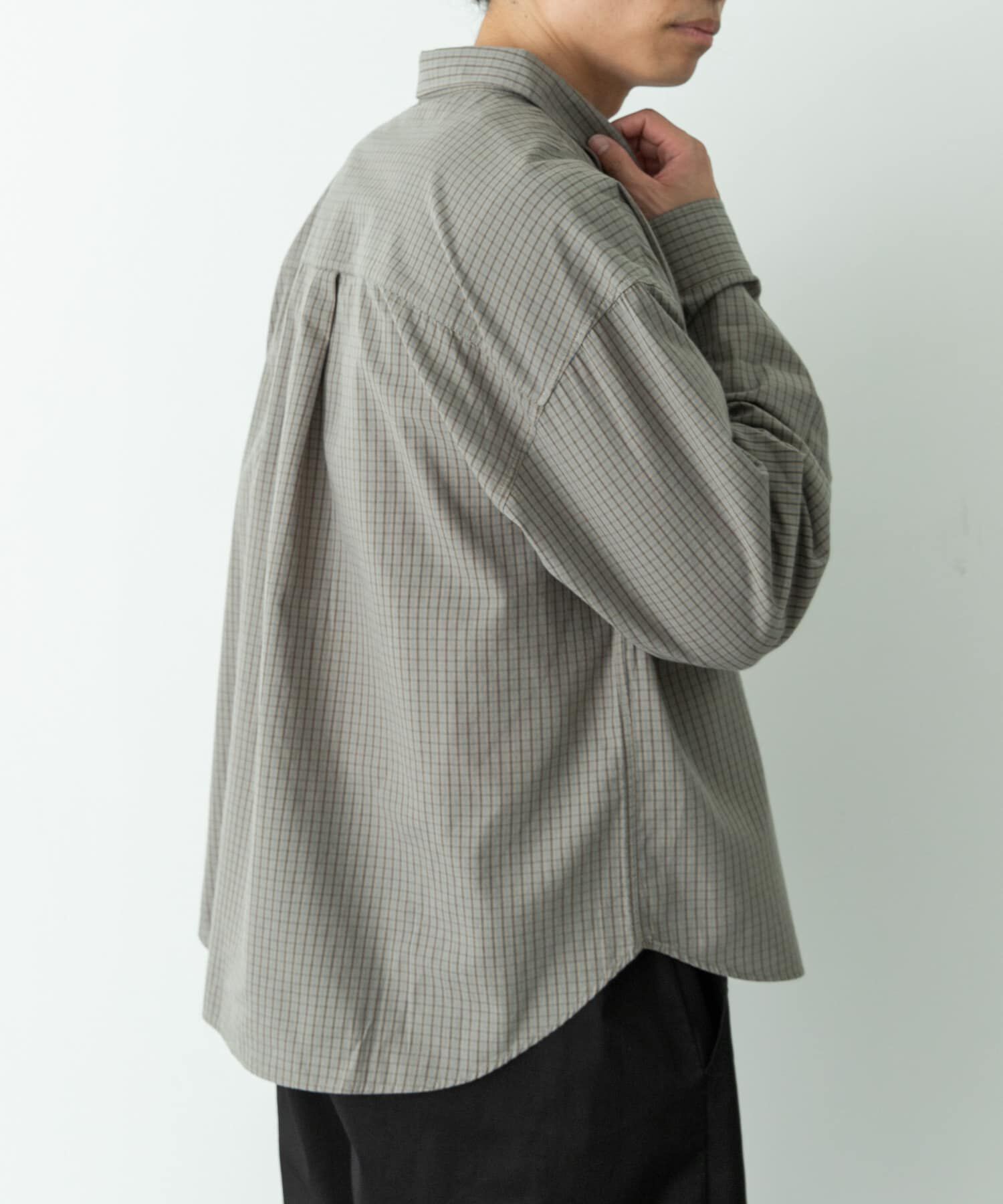 Sonny Label 「サンドウォッシュチェックレギュラーシャツ」|シャツ・ブラウス|