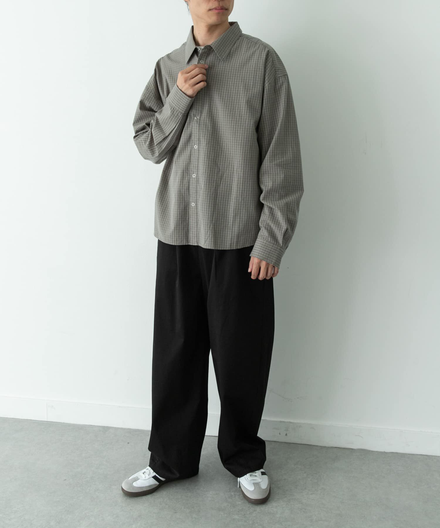 Sonny Label 「サンドウォッシュチェックレギュラーシャツ」|シャツ・ブラウス|