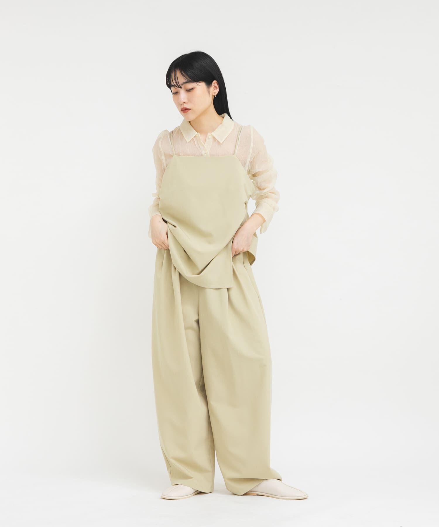  「ドレープキャミソールSETパンツ」|その他|