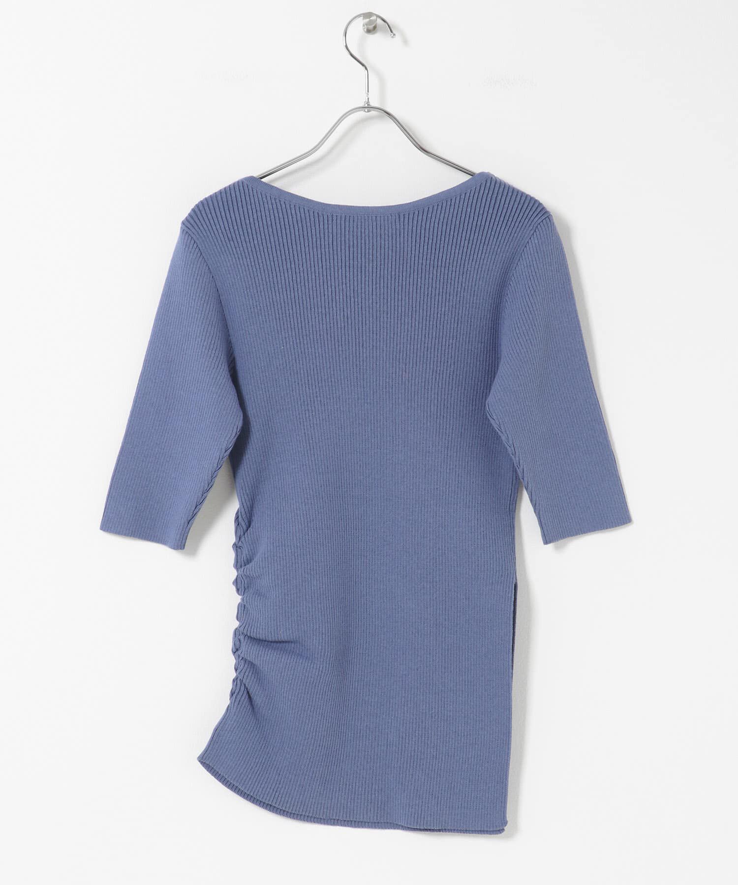  「アシンメトリーRIBニット」|ニット・セーター|