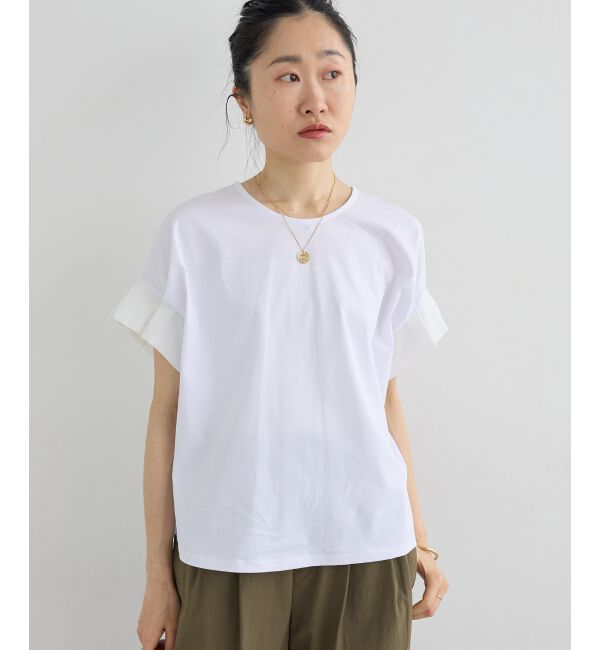  「ドライコットンタックスリーブプルオーバー」|Tシャツ・カットソー|