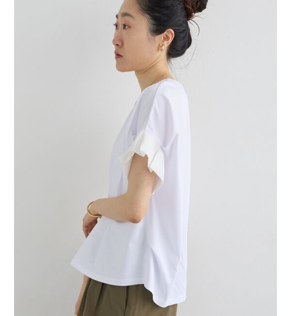  「ドライコットンタックスリーブプルオーバー」|Tシャツ・カットソー|