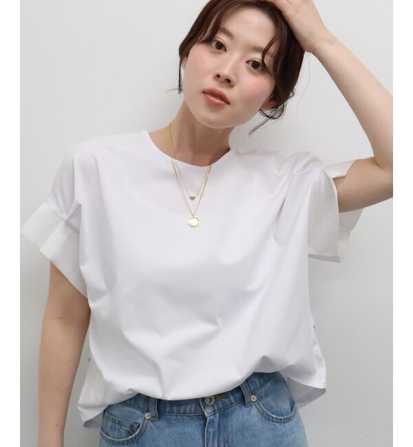  「ドライコットンタックスリーブプルオーバー」|Tシャツ・カットソー|