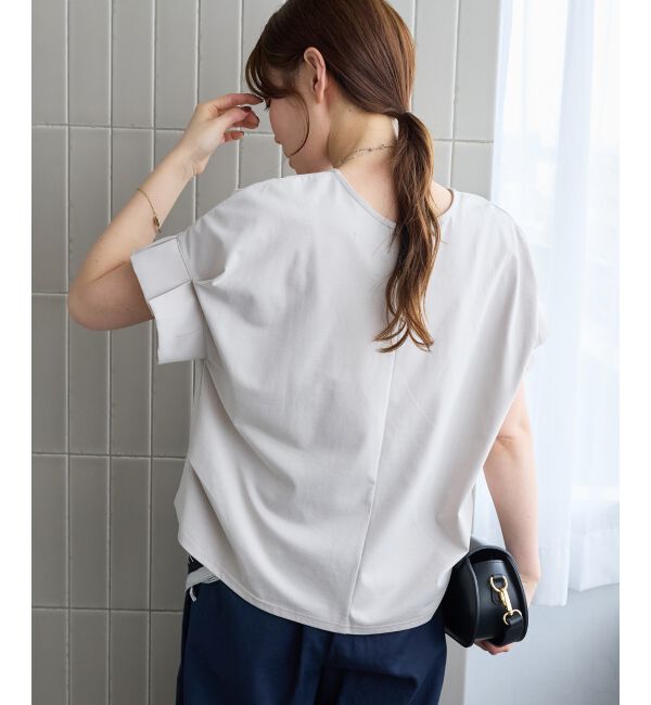  「ドライコットンタックスリーブプルオーバー」|Tシャツ・カットソー|
