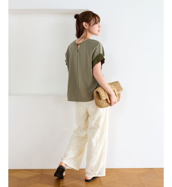  「ドライコットンタックスリーブプルオーバー」|Tシャツ・カットソー|