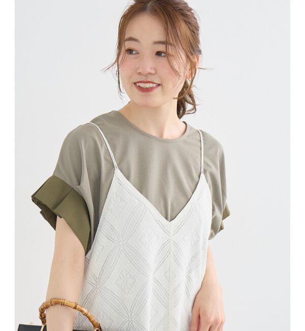  「ドライコットンタックスリーブプルオーバー」|Tシャツ・カットソー|