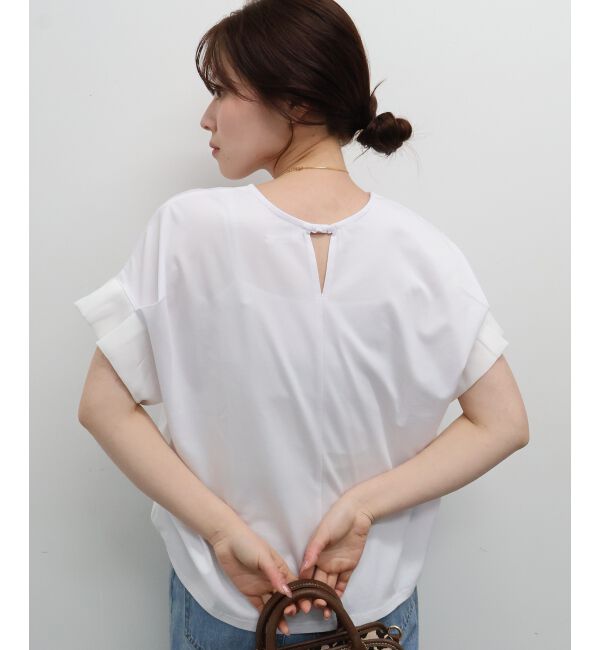  「ドライコットンタックスリーブプルオーバー」|Tシャツ・カットソー|