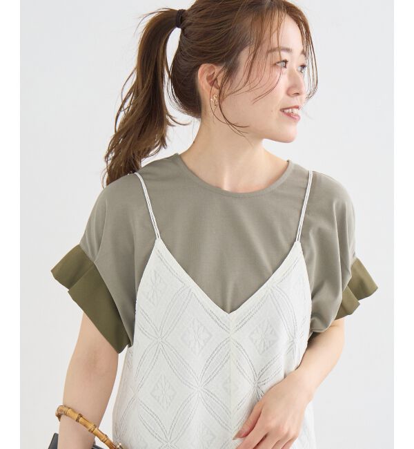  「ドライコットンタックスリーブプルオーバー」|Tシャツ・カットソー|