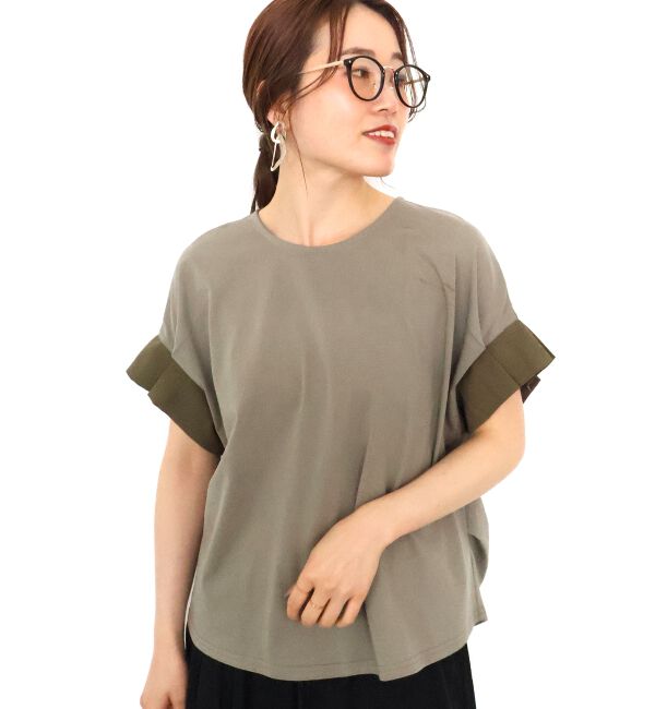  「ドライコットンタックスリーブプルオーバー」|Tシャツ・カットソー|