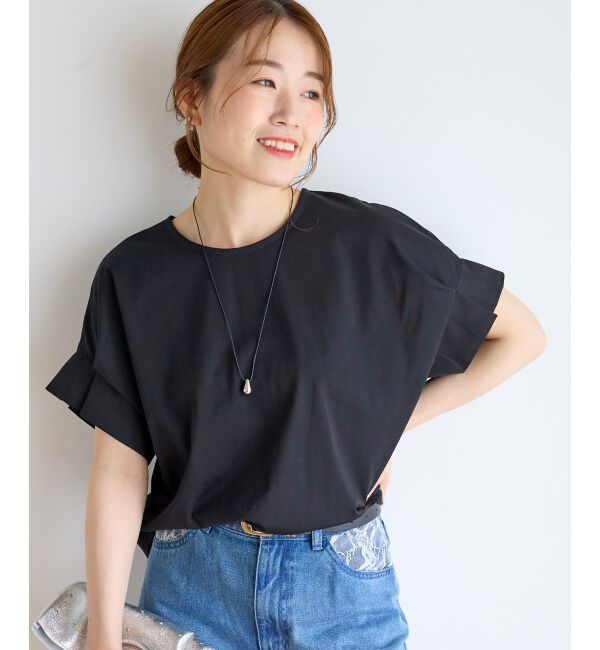  「ドライコットンタックスリーブプルオーバー」|Tシャツ・カットソー|