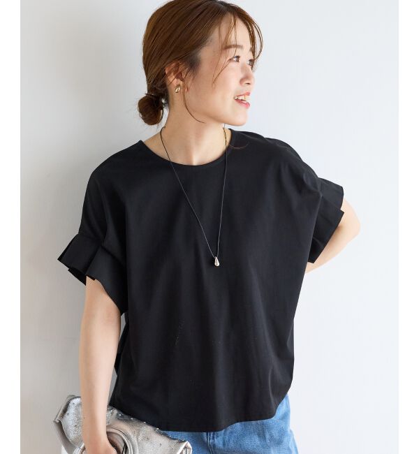  「ドライコットンタックスリーブプルオーバー」|Tシャツ・カットソー|