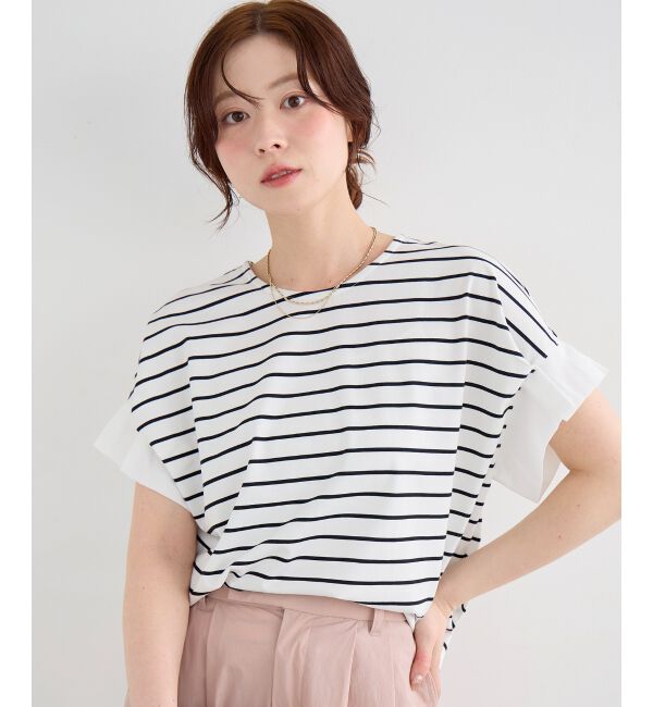  「ドライコットンタックスリーブプルオーバー」|Tシャツ・カットソー|