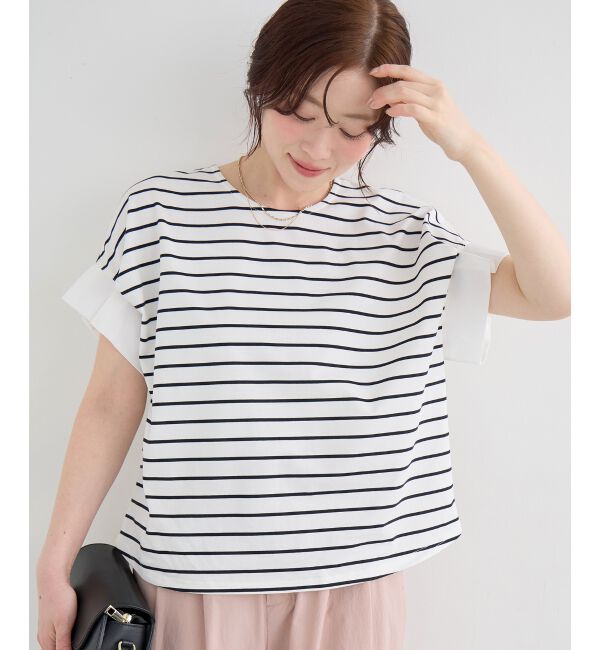  「ドライコットンタックスリーブプルオーバー」|Tシャツ・カットソー|