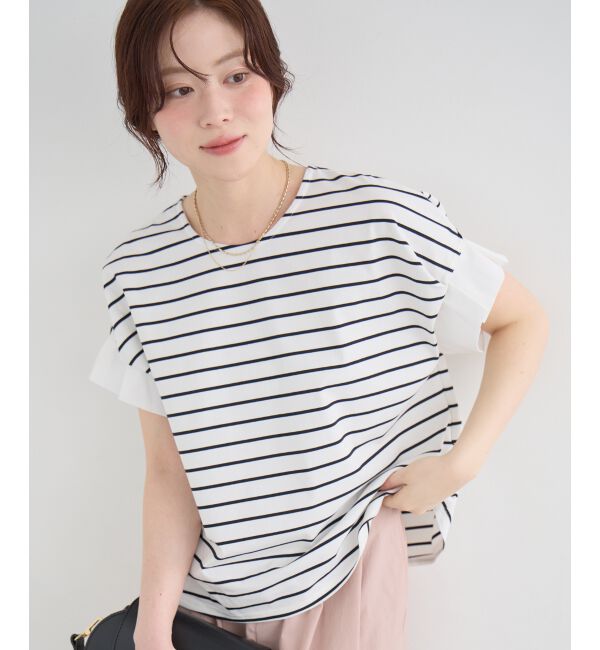  「ドライコットンタックスリーブプルオーバー」|Tシャツ・カットソー|