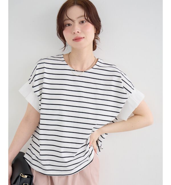  「ドライコットンタックスリーブプルオーバー」|Tシャツ・カットソー|