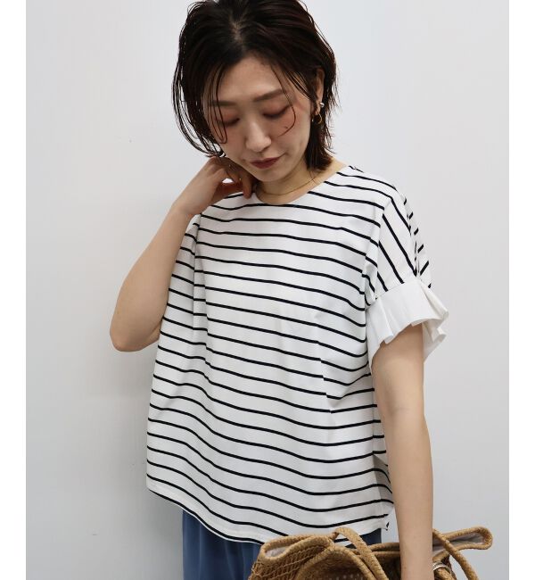  「ドライコットンタックスリーブプルオーバー」|Tシャツ・カットソー|