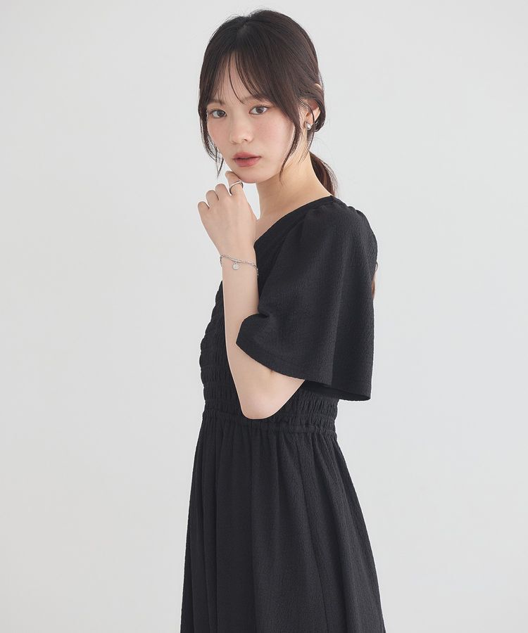 earth music&ecology「2wayシャーリングワンピース」|ワンピース|