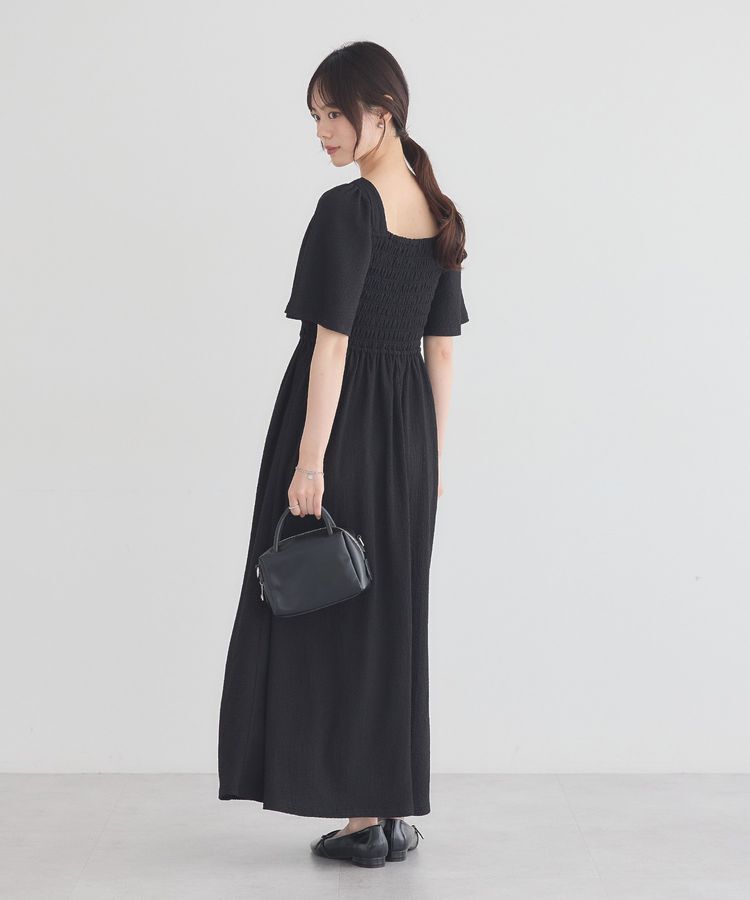 earth music&ecology「2wayシャーリングワンピース」|ワンピース|