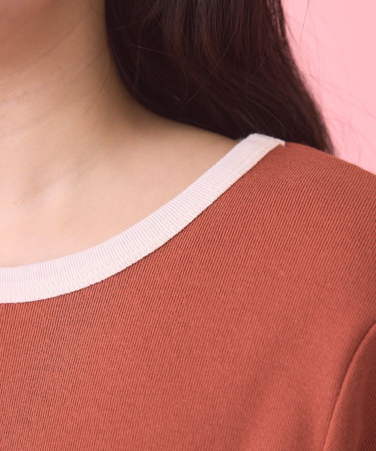 AMERICAN HOLIC「【PENNEY'S】配色リンガーTシャツ」|Tシャツ・カットソー|