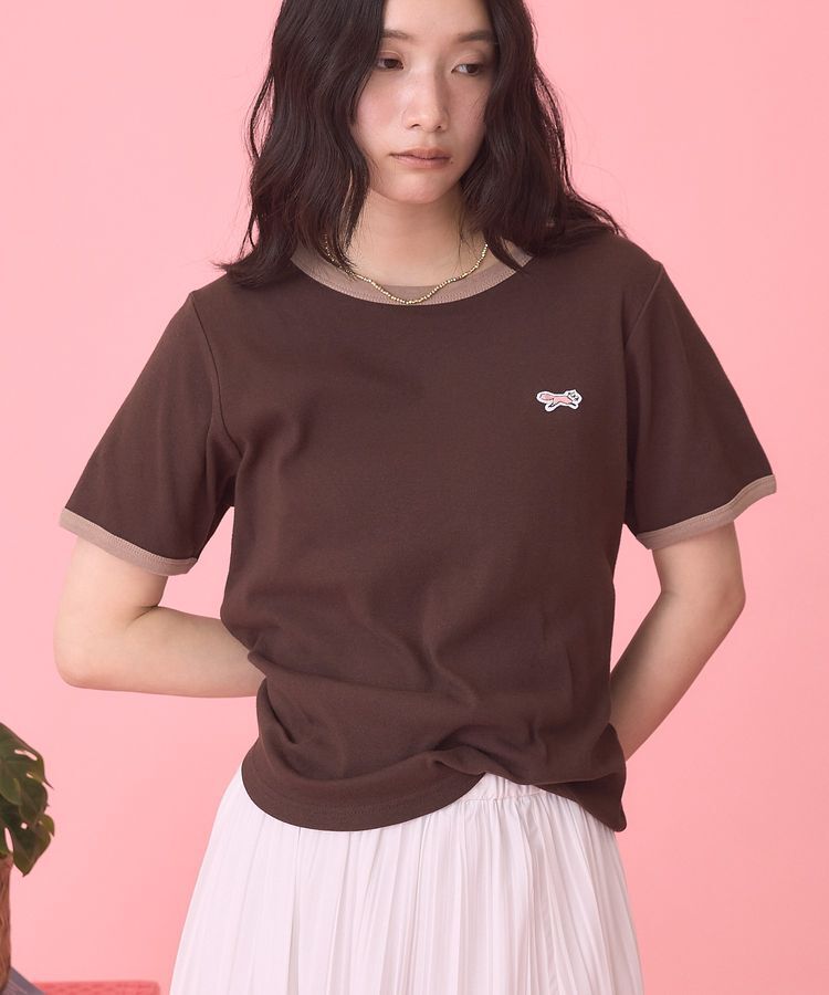 AMERICAN HOLIC「【PENNEY'S】配色リンガーTシャツ」|Tシャツ・カットソー|