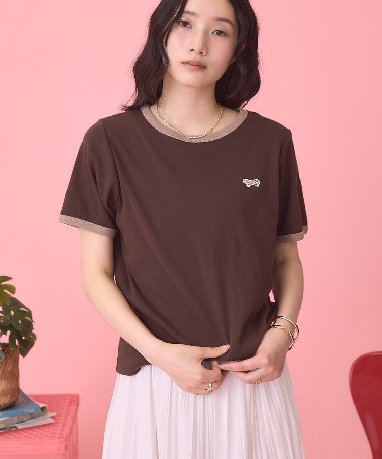 AMERICAN HOLIC「【PENNEY'S】配色リンガーTシャツ」|Tシャツ・カットソー|