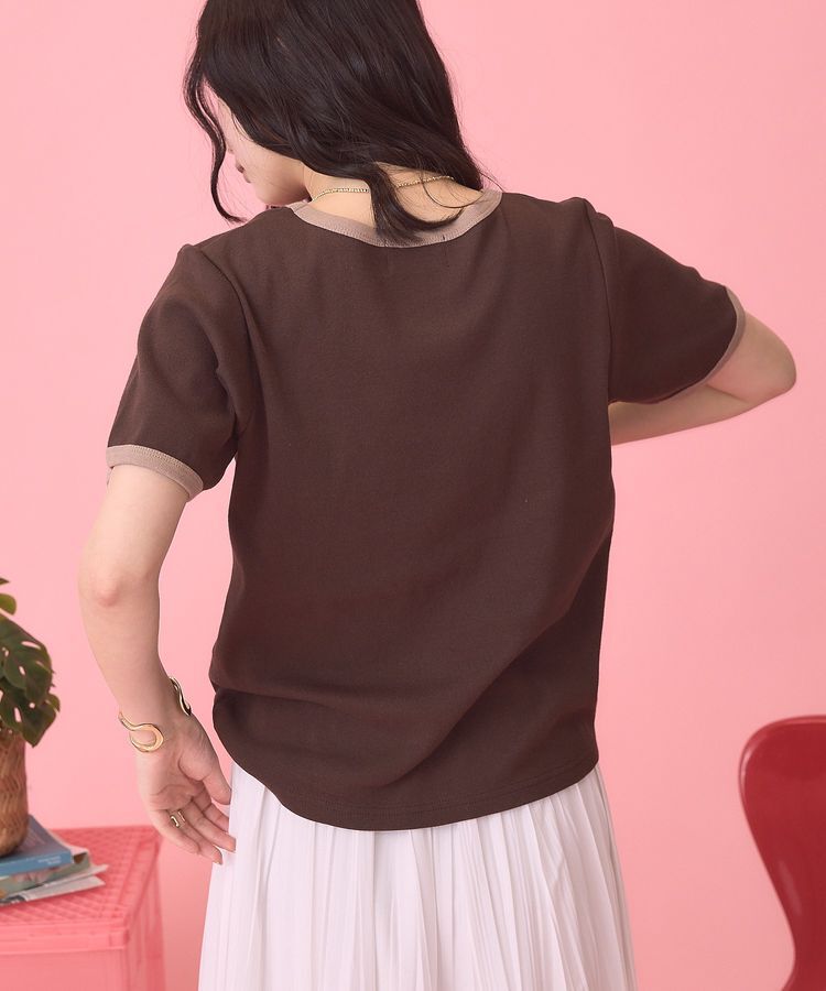 AMERICAN HOLIC「【PENNEY'S】配色リンガーTシャツ」|Tシャツ・カットソー|