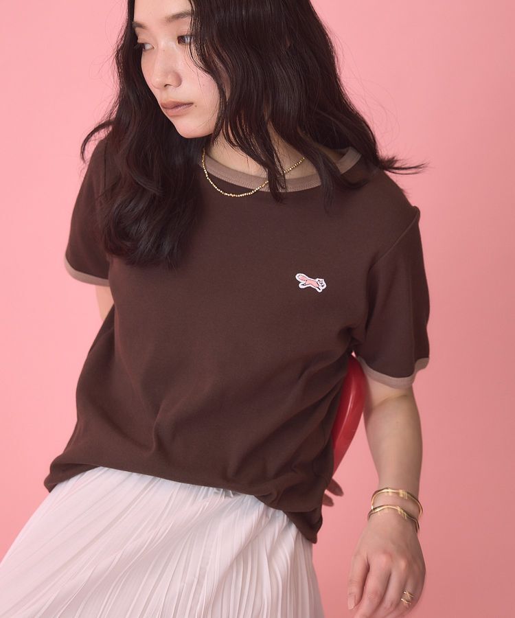 AMERICAN HOLIC「【PENNEY'S】配色リンガーTシャツ」|Tシャツ・カットソー|