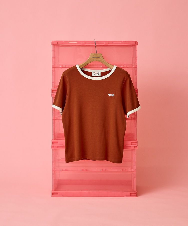 AMERICAN HOLIC「【PENNEY'S】配色リンガーTシャツ」|Tシャツ・カットソー|