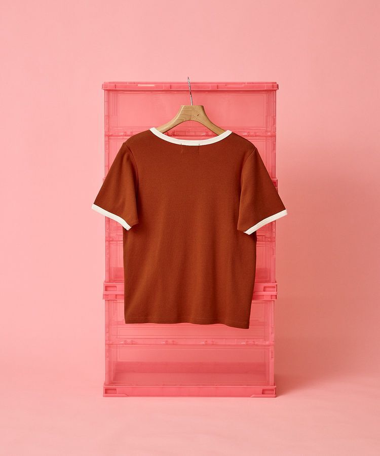 AMERICAN HOLIC「【PENNEY'S】配色リンガーTシャツ」|Tシャツ・カットソー|