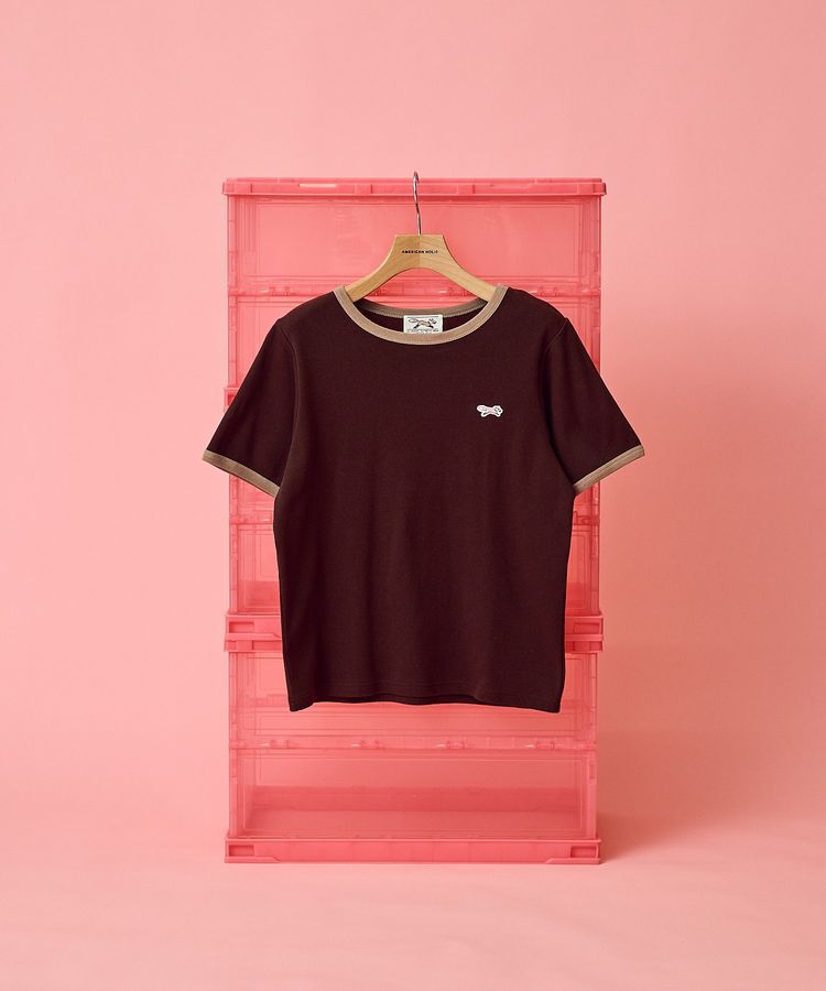 AMERICAN HOLIC「【PENNEY'S】配色リンガーTシャツ」|Tシャツ・カットソー|
