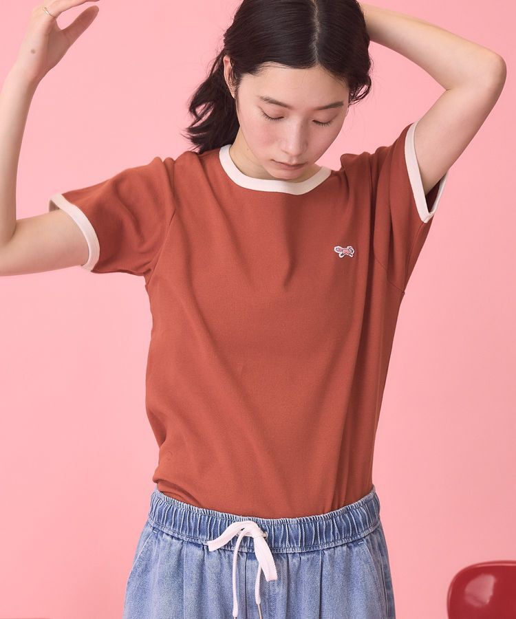 AMERICAN HOLIC「【PENNEY'S】配色リンガーTシャツ」|Tシャツ・カットソー|