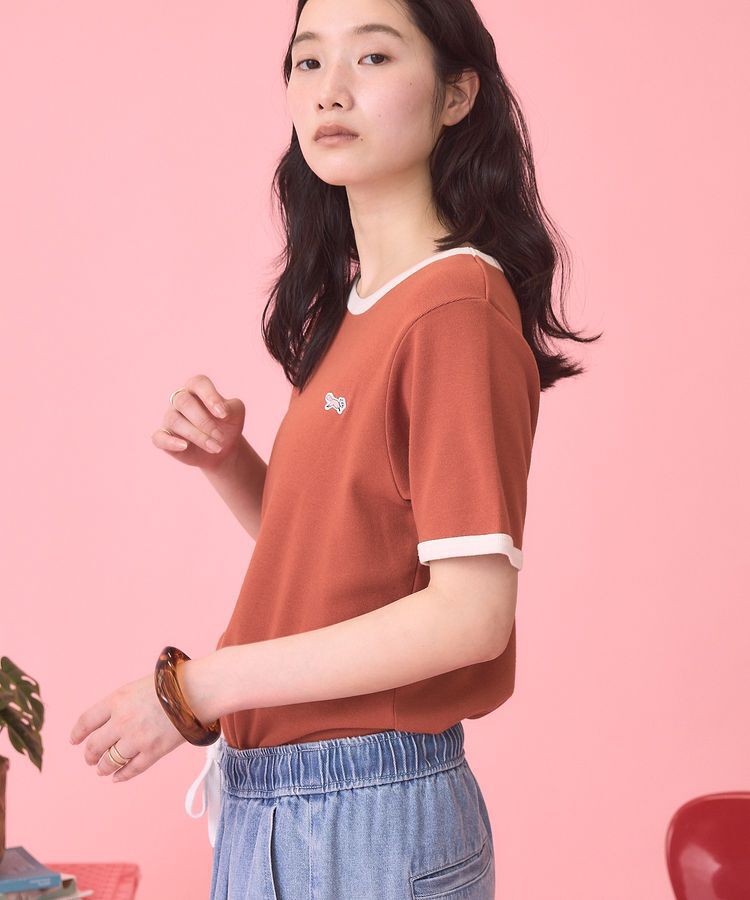 AMERICAN HOLIC「【PENNEY'S】配色リンガーTシャツ」|Tシャツ・カットソー|
