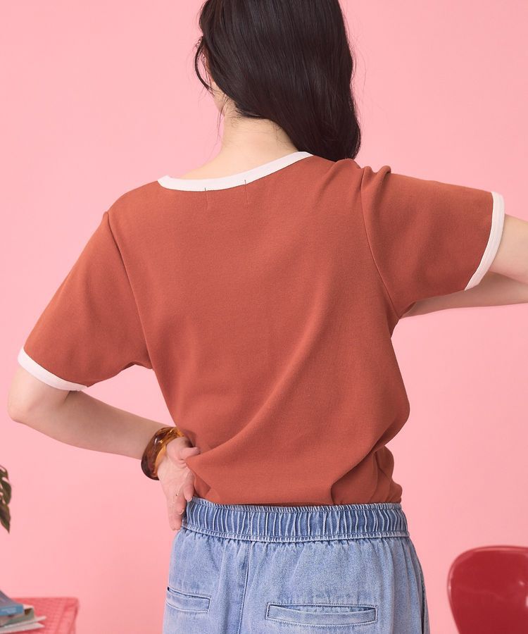 AMERICAN HOLIC「【PENNEY'S】配色リンガーTシャツ」|Tシャツ・カットソー|