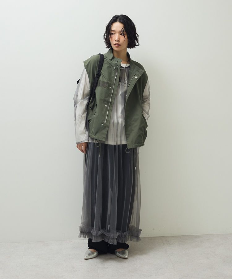 Green Parks「・ELENCARE DUE チュールワンピース」|ワンピース|