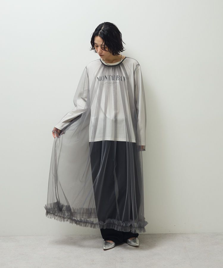 Green Parks「・ELENCARE DUE チュールワンピース」|ワンピース|