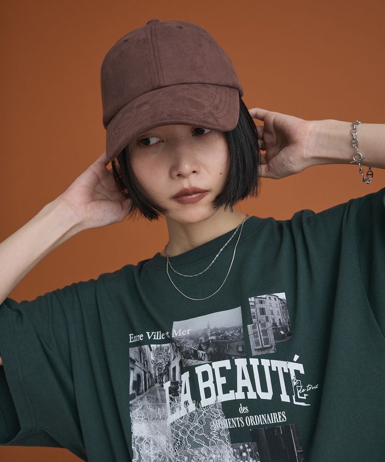 Green Parks「スウェードタッチキャップ」|その他|