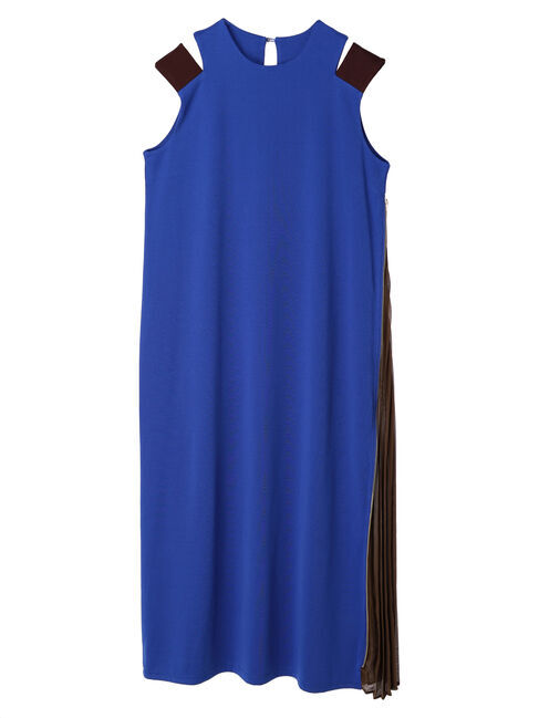 YECCA VECCA「【DOLL UP OOPS】サイドプリーツZIPワンピース」|ワンピース|