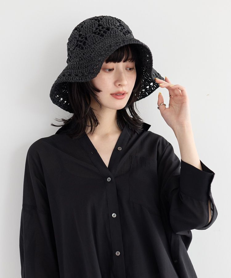 YECCA VECCA「【CONTROL FREAK】ペーパー透かしハット」|その他|