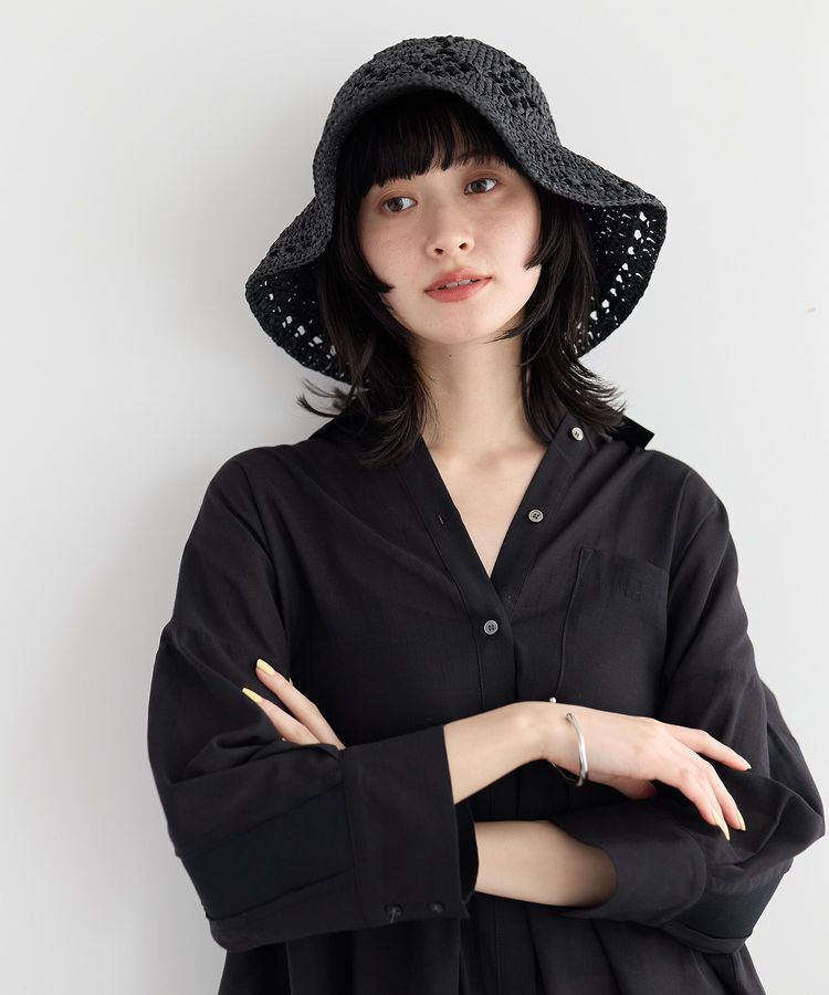 YECCA VECCA「【CONTROL FREAK】ペーパー透かしハット」|その他|