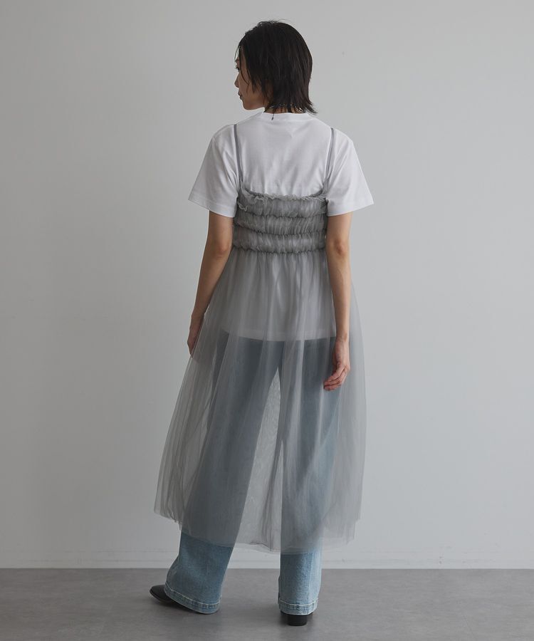 GARAGE OF GOOD CLOTHING「2WAYチュールビスチェキャミワンピース」|ワンピース|