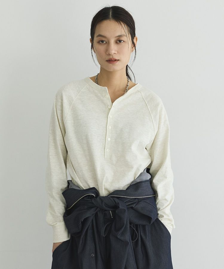 GARAGE OF GOOD CLOTHING「【日本製】前後2Wayコンパクトプルオーバー」|Tシャツ・カットソー|Off White