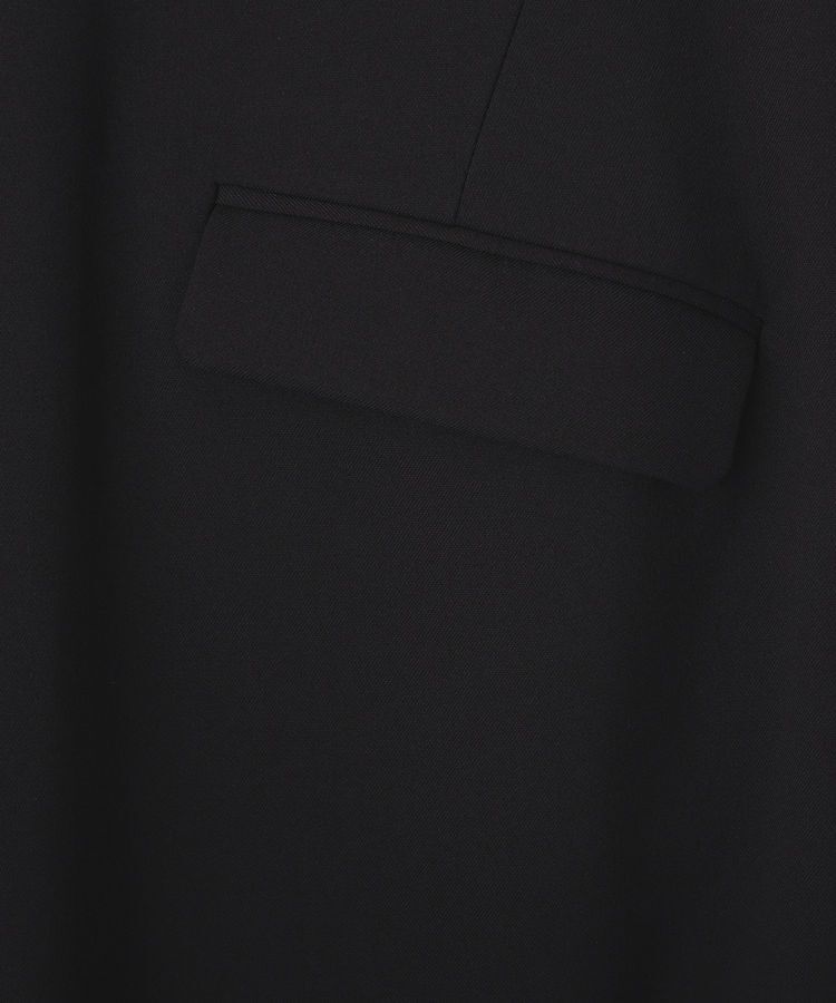GARAGE OF GOOD CLOTHING「ムジ深Vネックタックジャンパースカート」|ジャンパースカート|