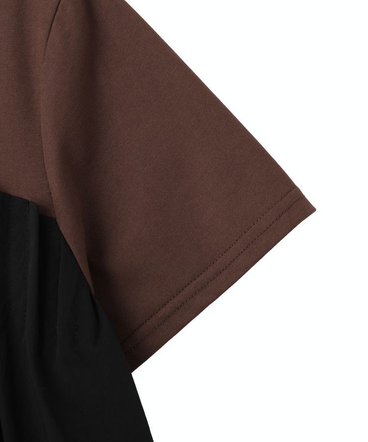 GARAGE OF GOOD CLOTHING「異素材タックカットソー」|Tシャツ・カットソー|