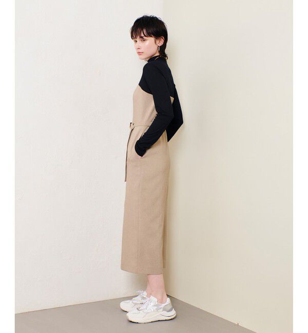 allureville「スラブオックステレコドッキングワンピース」|ワンピース|
