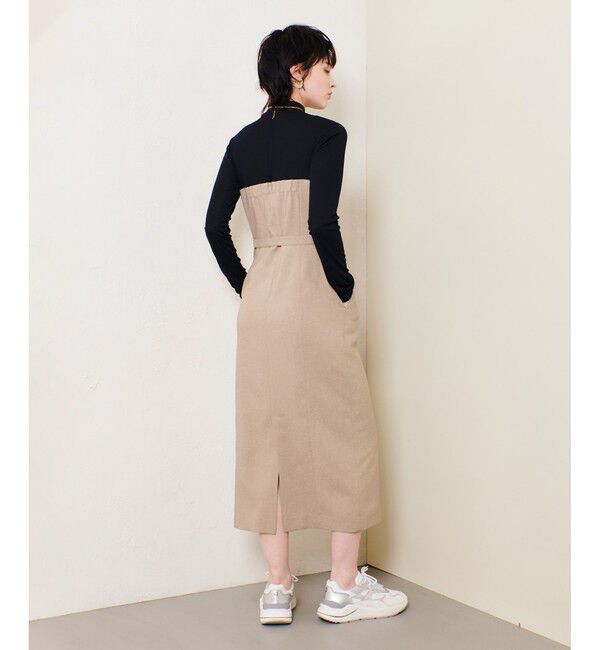 allureville「スラブオックステレコドッキングワンピース」|ワンピース|