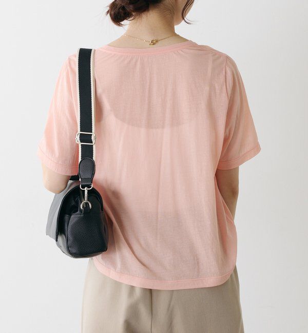  「シアーシンプルTシャツ」|Tシャツ・カットソー|